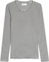 Thumbnail for your product : Anine Bing Striped Top with Cotton