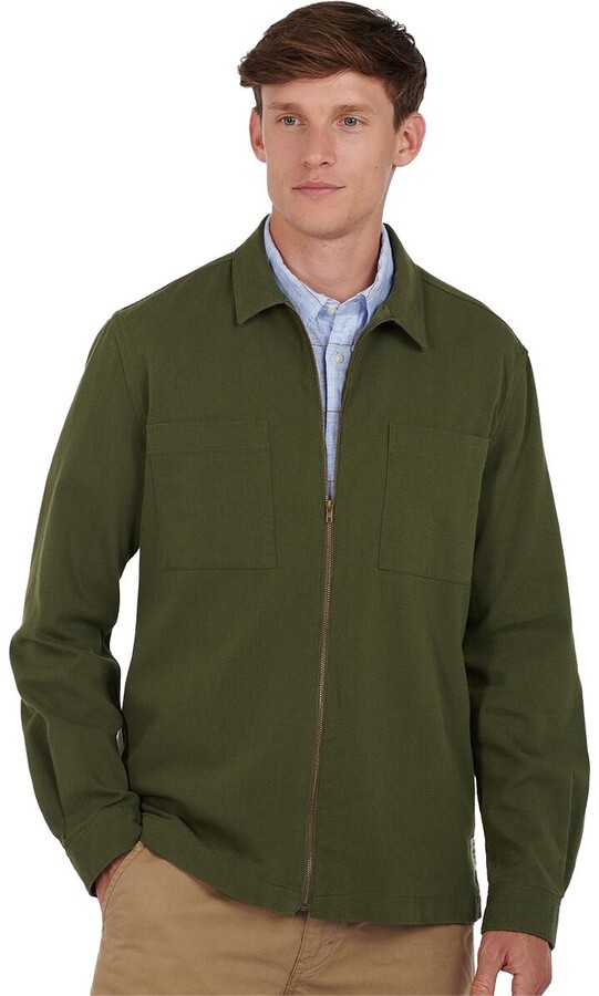 barbour mens fleece jacket