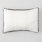 Thumbnail for your product : Vera Wang Pom Pom Pleats Pillow, 15 x 20