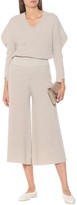 Thumbnail for your product : Stella McCartney Ribbed wool and alpaca wide-leg pants