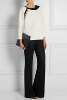 Thumbnail for your product : Bouchra Jarrar Flared wool pants