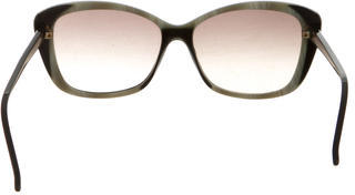 Alexander McQueen Gradient Oversize Sunglasses