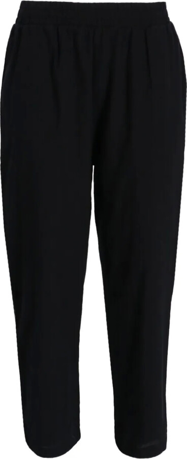 Devotion Elasticated-Waistband Cotton Trousers