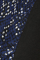 Thumbnail for your product : Kain Label Bronte printed silk and cotton-blend mini dress