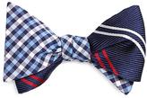 Thumbnail for your product : Brooks Brothers Check and Tonal Stripe Reversible Bow Tie
