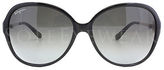 Thumbnail for your product : Ferragamo NEW SF 670SR 001 Black Grey Glasses
