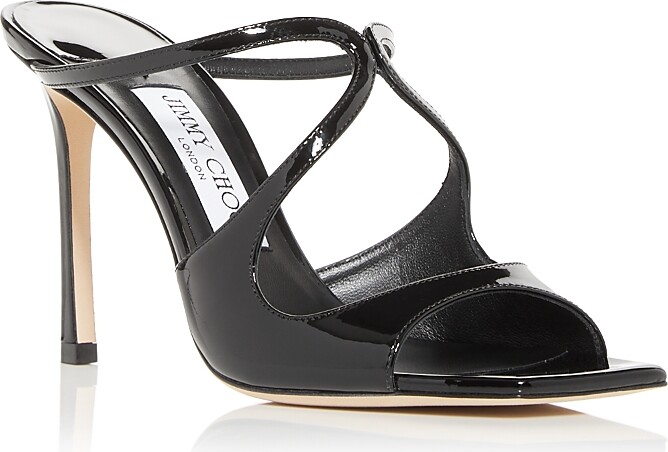 Jimmy Choo Women's Anise 95 Strappy High Heel Slide Sandals