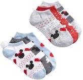 Thumbnail for your product : Disney Women's 6 Pk. Mickey & Minnie Mouse No-Show Socks