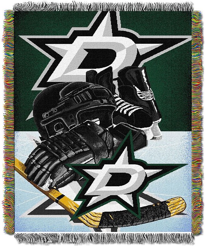 NHL Dallas Stars Home Ice Advantage Throw Blanket