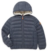 Thumbnail for your product : Save The Duck Little Kid's & Kid's Basic Faux Shearling-Lined Hooded Puffer Jacket
