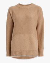 tunic length sweatshirt