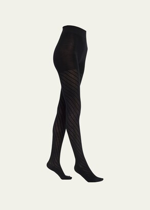 Wolford Merino-blend Tights in White