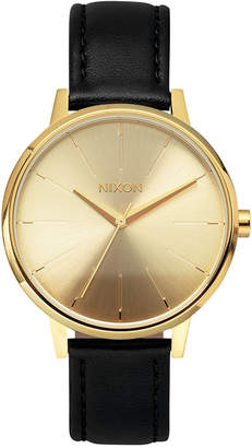Nixon Women Kensington Leather Strap Watch 37mm