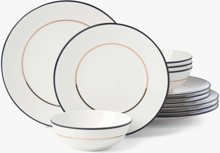 Kate Spade Make It Pop 4-Piece Dinner Plate Set - ShopStyle