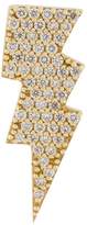 Thumbnail for your product : Anton Heunis gold and diamond lightning bolt earring
