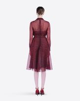Thumbnail for your product : Valentino Leopard Print Scarlet Dress