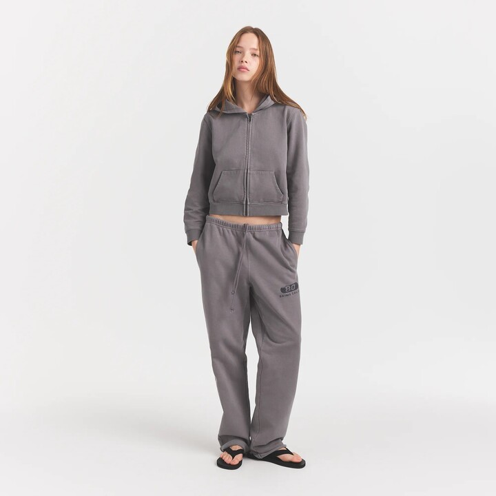 SKIMS Boyfriend Straight Leg Pants | Shadow Eighty