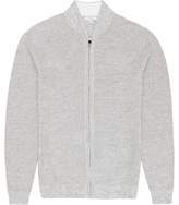 Thumbnail for your product : Reiss Champ - Zip Melange Cardigan in Grey