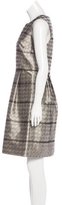 Thumbnail for your product : Lela Rose Wool & Silk-Blend Dress