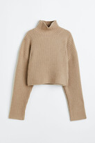 Thumbnail for your product : H&M Ribbed Mock Turtleneck Sweater