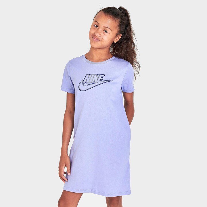 Nike Girls' Sportswear Futura T-Shirt Dress - ShopStyle