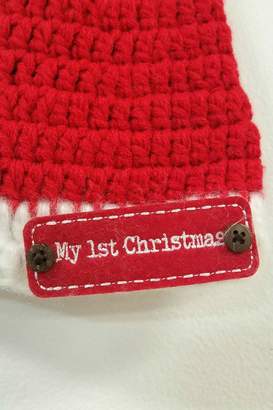 Mud Pie MUDPIE My-1st-Christmas Crochet Hat