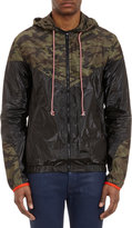 Thumbnail for your product : That's It Camo Mesh-Overlay Windbreaker