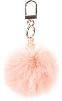 Thumbnail for your product : Tory Burch Fur Pom-Pom Keychain