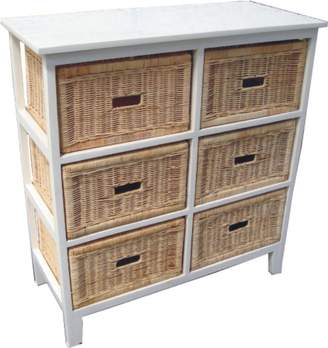 Dodicci Coogee 6 Drawer Tall Cabinet
