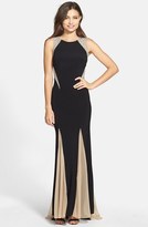Thumbnail for your product : Xscape Evenings Embellished Stretch Gown