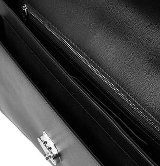 Smythson Grosvenor Full-Grain Leather Briefcase