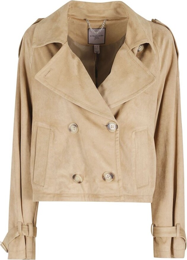 Urban Code Urbancode Cropped Double-Breasted Jacket