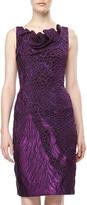 Thumbnail for your product : Theia Textured Organza Cocktail Dress, Amethyst