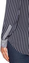 Thumbnail for your product : Theory Ziria Main Stripe Blouse