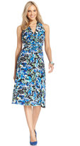 Thumbnail for your product : Evan Picone Floral-Print Halter Dress