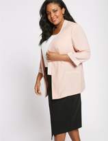 Thumbnail for your product : Marks and Spencer CURVE Satin Trim Blazer