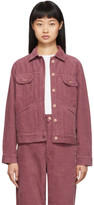 Thumbnail for your product : Etoile Isabel Marant Pink Corduroy Foftya Jacket