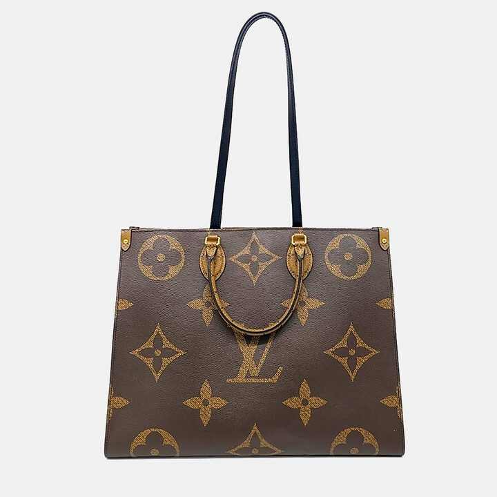 Louis Vuitton Brown Coated Canvas Monogram On the Go GM