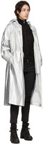 Thumbnail for your product : Moncler Silver Akubens Coat