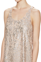 Thumbnail for your product : Vera Wang Mosaic Sequin Embellished Sleeveless Top