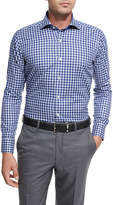 Thumbnail for your product : Peter Millar Tangier Check Sport Shirt, Blue