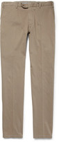 Thumbnail for your product : Canali Brushed Cotton-Blend Trousers