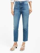 Thumbnail for your product : Frame Le Sylvie Straight-leg Cropped Jeans - Womens - Denim