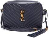 Thumbnail for your product : Saint Laurent Lou Medium Quilted-leather Cross-body Bag - Womens - Navy