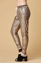 Thumbnail for your product : Somedays Lovin Glistening Nights Sequined Jogger Pants
