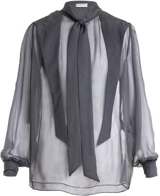 Balenciaga Gathered blouse