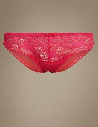 M&S Collection Artisan Lace Brazilian Knickers