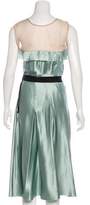 Thumbnail for your product : Lanvin Silk Midi Dress