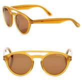 Thumbnail for your product : Tom Ford Eyewear Clint 50MM Round Sunglasses