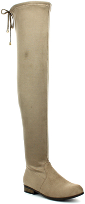 Refresh Taupe Miles Over-the-Knee Boot